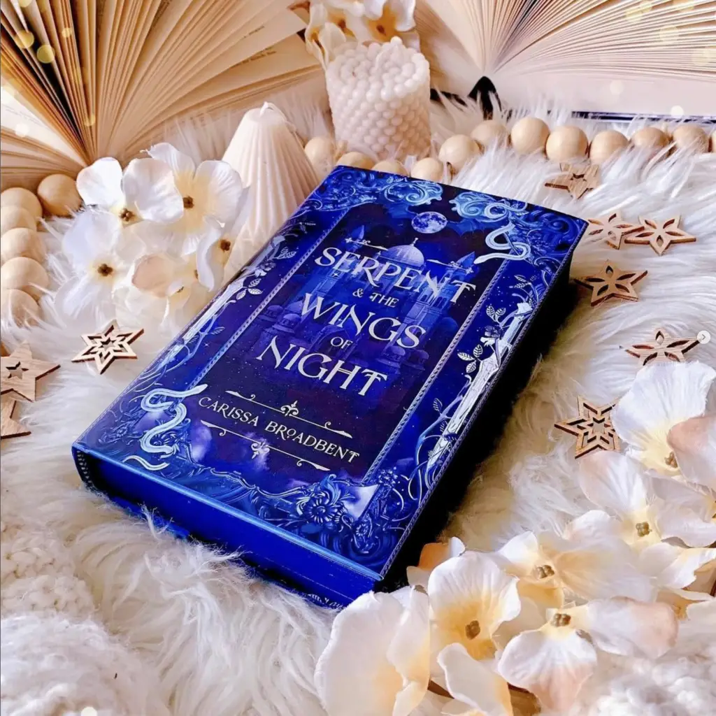 OwlCrate edition of The Serpent and the Wings of Night by Carissa Broadbent